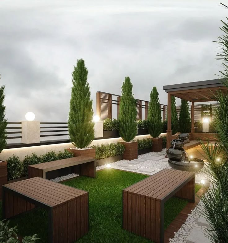 Rooftop Landscape Design